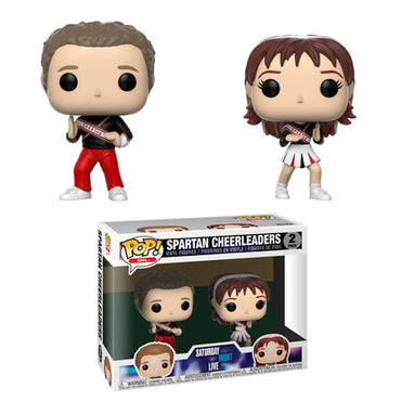 Funko POP! Saturday Night Live (SNL) - Spartan Cheerleaders Vinyl Figures 2 Pack (ONLINE ORDER ONLY)