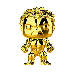 Funko POP! Marvel Studio - Hulk Gold Chrome Vinyl Figure (ONLINE ORDER ONLY)
