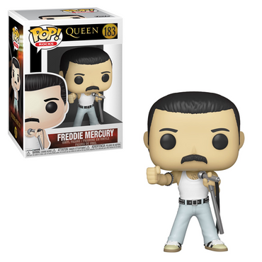 Funko POP! Rocks: Queen - Freddie Mercury Radio Gaga 1985 Vinyl Figure #183 (ONLINE ORDER ONLY)