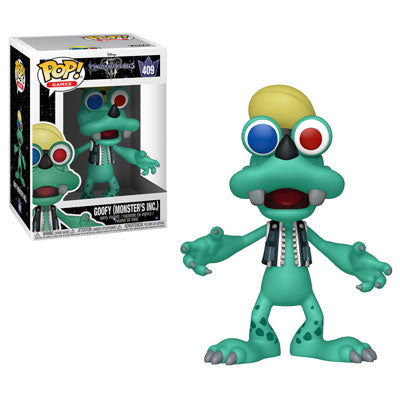 Funko POP! Kingdom Hearts 3 - Goofy (Monster's Inc) Vinyl Figure #409 (ONLINE ORDER ONLY)