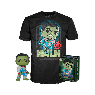 Funko POP! and Tee: Avengers: Endgame - Professor Hulk Collectors Box Hot Topic Exclusive [READ DESCRIPTION] (ONLINE ORDER ONLY)