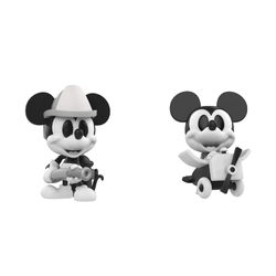 Funko: Disney - Firefighter and Plane Crazy Mickey Mouse 2-Pack Mini Vinyl Figure 2018 Fall Convention Exclusive [READ DESCRIPTION] (ONLINE ORDER ONLY)