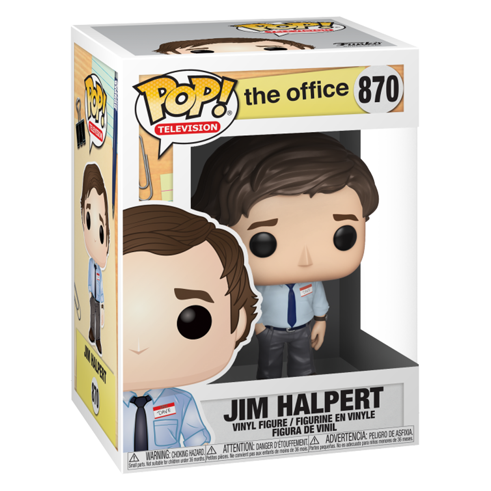 Funko POP! The Office - Jim Halpert Vinyl Figure #870 (ONLINE ORDER ONLY)