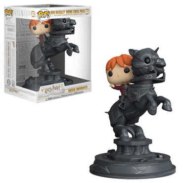 Funko POP! Harry Potter Movie Moment - Ron Weasley Riding Chess Piece Vinyl Figure #82 (ONLINE ORDER ONLY)