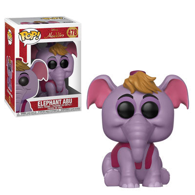 Funko POP! Aladdin - Elephant Abu Vinyl Figure #478 (ONLINE ORDER ONLY)