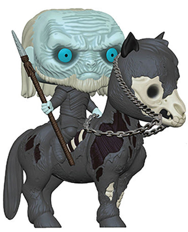 Funko POP! Rides: Game of Thrones - White Walker on Horse Vinyl Figure (ONLINE ORDER ONLY)