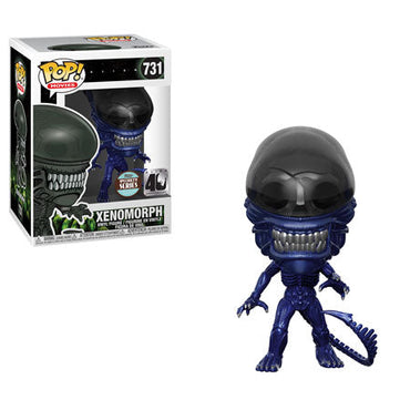 Funko POP! Alien - Xenomorph 40th Blue Metallic Vinyl Figure #731 Specialty Series (ONLINE ORDER ONLY)