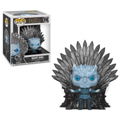 Funko POP! Deluxe: Game of Thrones - Night King on Iron Throne Vinyl Figure #74 (ONLINE ORDER ONLY)