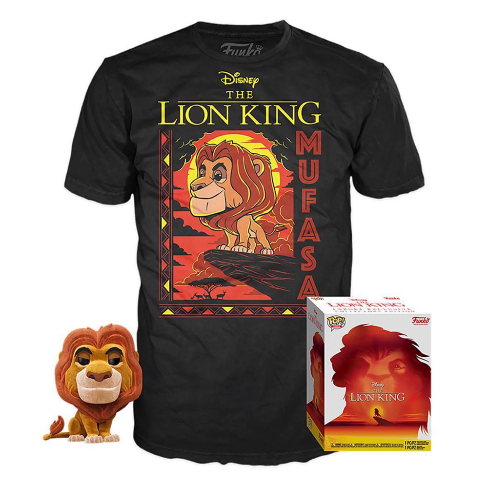 Funko POP! and Tee: The Lion King - Mufasa Collectors Box Target Exclusive [READ DESCRIPTION] (ONLINE ORDER ONLY)