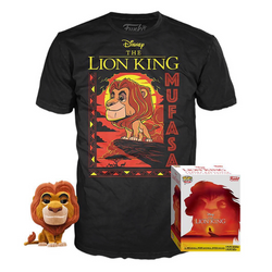 Funko POP! and Tee: The Lion King - Mufasa Collectors Box Target Exclusive [READ DESCRIPTION] (ONLINE ORDER ONLY)