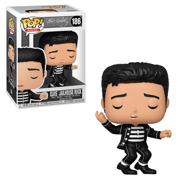 [PRE-ORDER] Funko POP! Rocks: Elvis - Jailhouse Rock Elvis Vinyl Figure #186 (ONLINE ORDER ONLY)