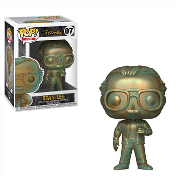 Funko POP! Icons - Stan Lee (Patina) Vinyl Figure #07 (ONLINE ORDER ONLY)