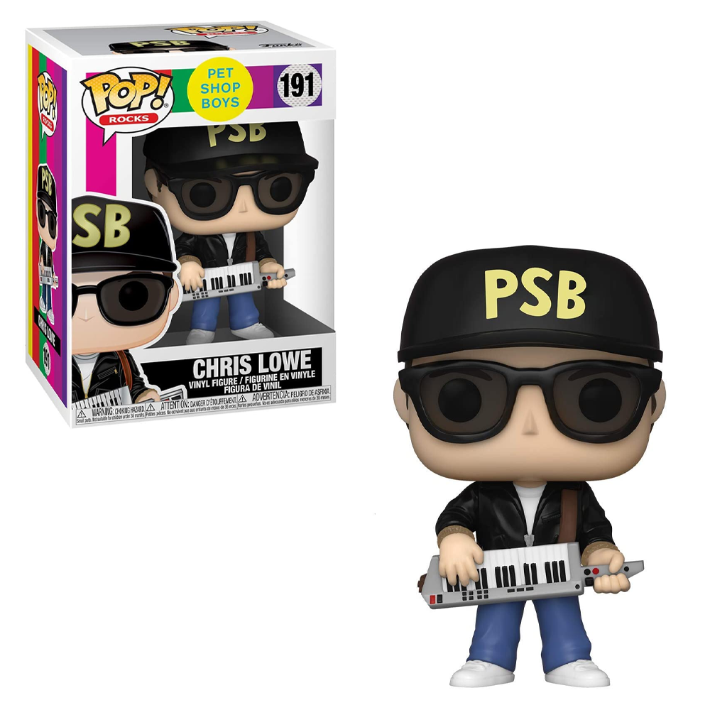 Funko POP! Rocks: Pet Shop Boys - Chris Lowe Vinyl Figure #191 (ONLINE ORDER ONLY)