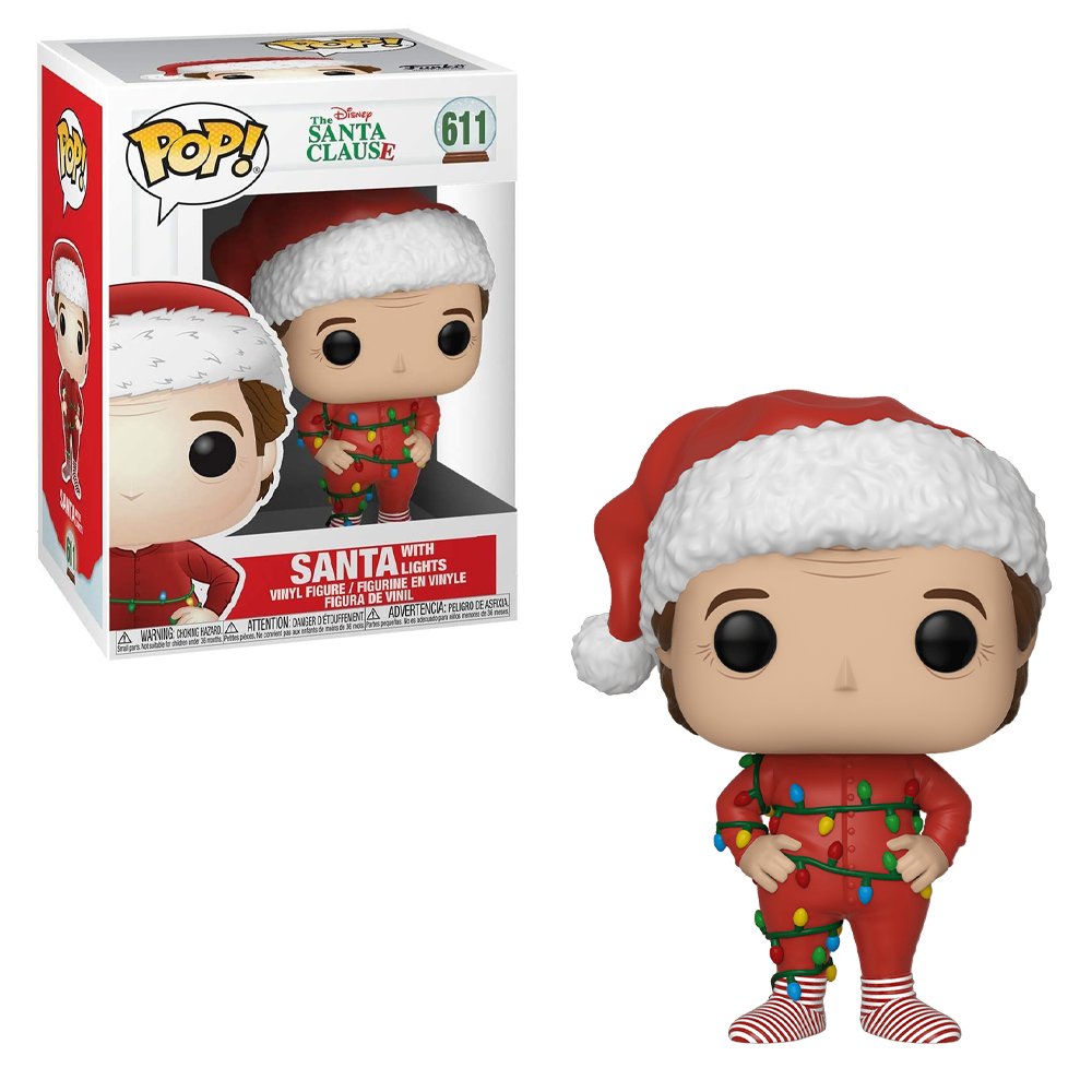 Funko POP! The Santa Clause - Santa with Lights Vinyl Figure #611 (ONLINE ORDER ONLY)