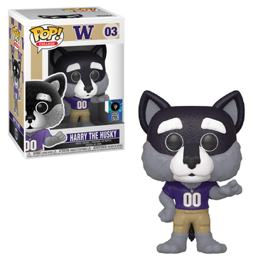 Funko POP! College: UW - Harry The Husky Vinyl Figure #3 (ONLINE ORDER ONLY)