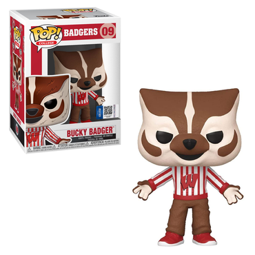 Funko POP! College: University of Wisconsin - Bucky Badger Vinyl Figure #9 (ONLINE ORDER ONLY)
