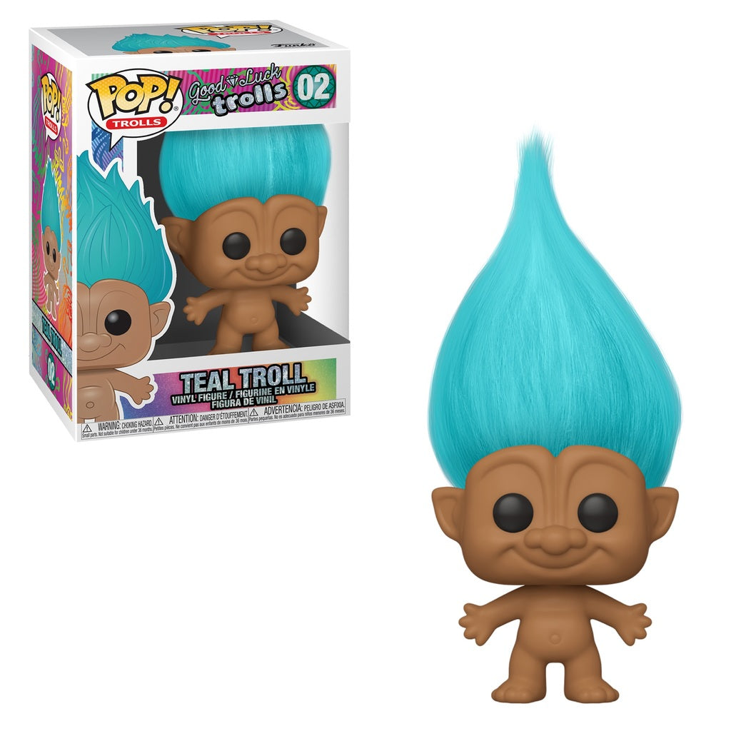 Funko POP! Trolls - Teal Troll Vinyl Figure (ONLINE ORDER ONLY)