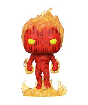 Funko POP! Fantastic Four - Human Torch Vinyl Figure (ONLINE ORDER ONLY)