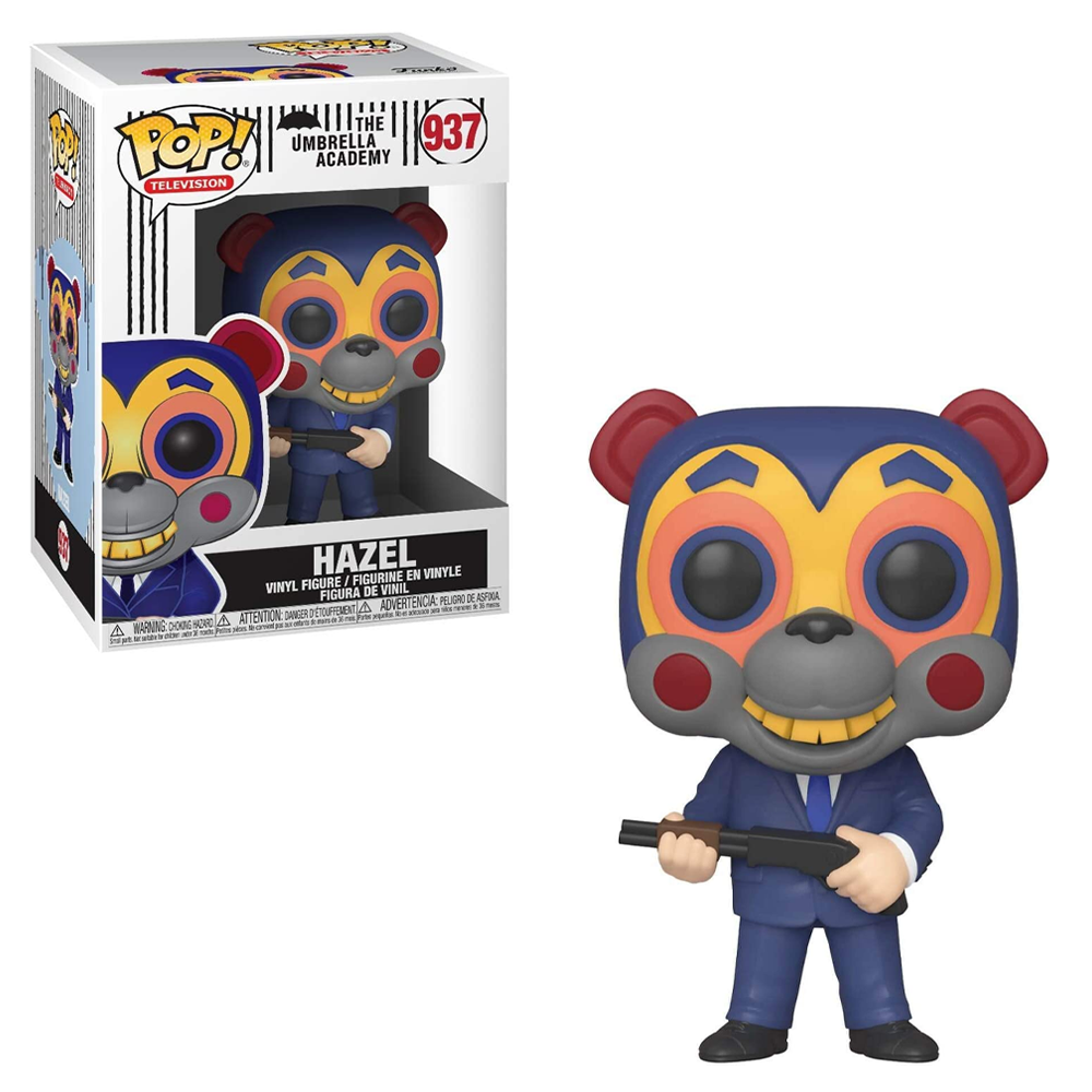 Funko POP! Umbrella Academy - Hazel with Mask Vinyl Figure #937 (ONLINE ORDER ONLY)