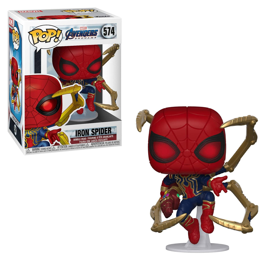 Funko POP! Avengers: Endgame - Iron Spider with Nano Gauntlet Vinyl Figure #574 (ONLINE ORDER ONLY)
