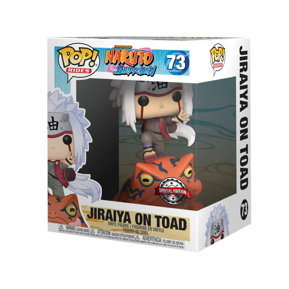 Funko POP! Rides: Naruto Shippuden - Jiraiya on Toad Vinyl Figure #73 Special Edition Exclusive (ONLINE ORDER ONLY)