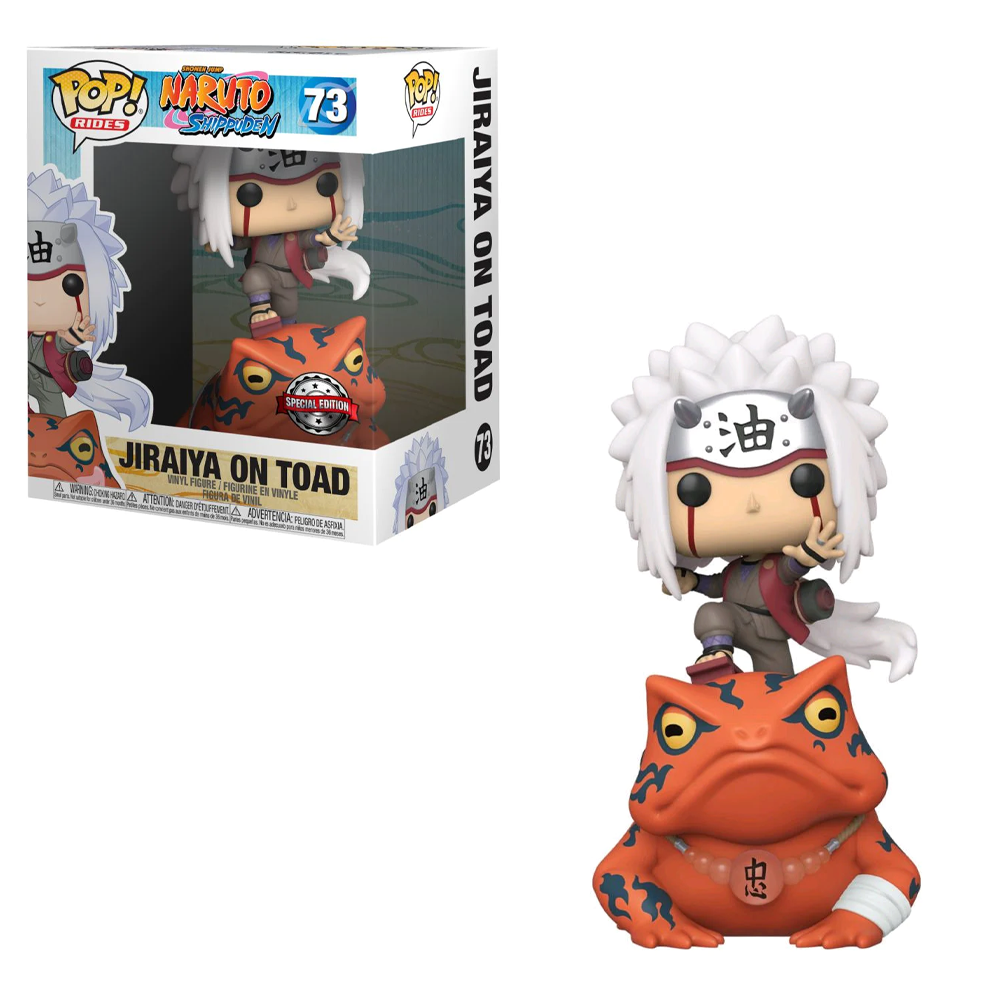 Funko POP! Rides: Naruto Shippuden - Jiraiya on Toad Vinyl Figure #73 Special Edition Exclusive (ONLINE ORDER ONLY)