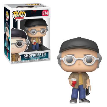 Funko POP! It Chapter 2 - Shop Keeper (Stephen King) Vinyl Figure #874 (ONLINE ORDER ONLY)