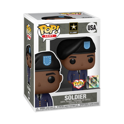 Funko POP! Pops! with Purpose: Army - Male 1 (Service Uniform) Vinyl Figure (ONLINE ORDER ONLY)