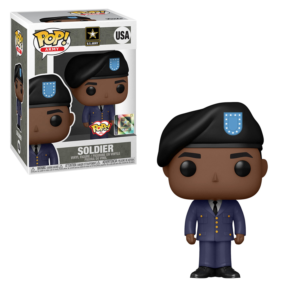 Funko POP! Pops! with Purpose: Army - Male 1 (Service Uniform) Vinyl Figure (ONLINE ORDER ONLY)