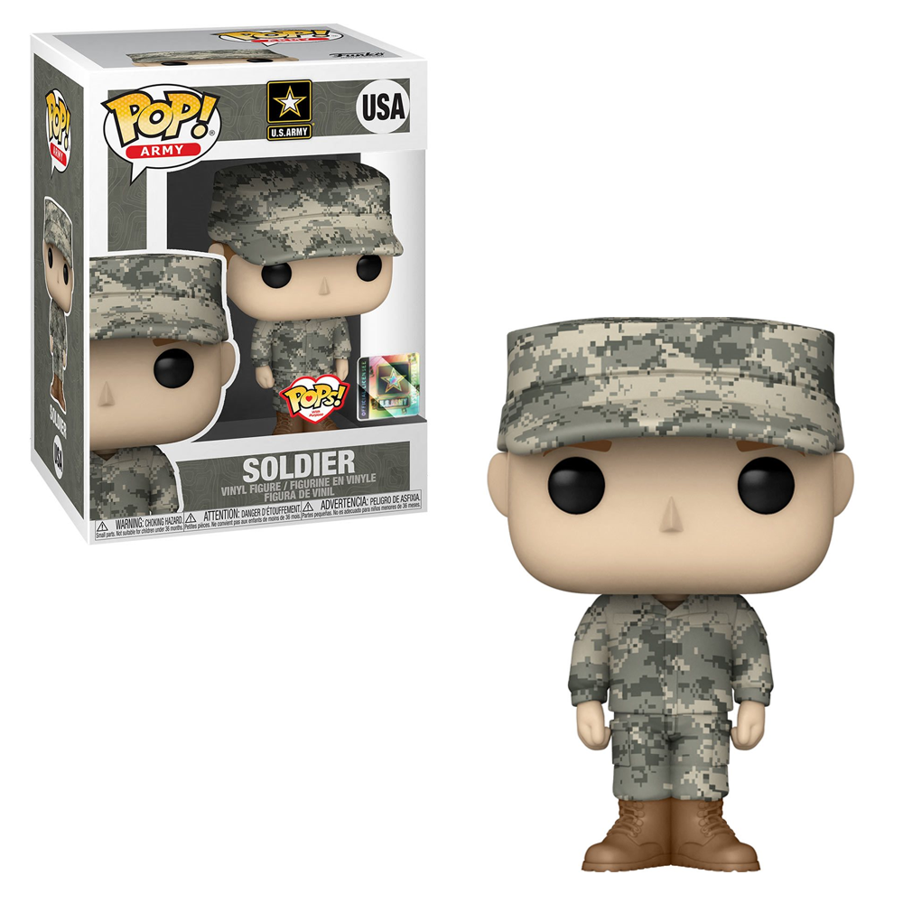 Funko POP! Pops! with Purpose: Army - Male 2 (Combat Uniform) Vinyl Figure (ONLINE ORDER ONLY)