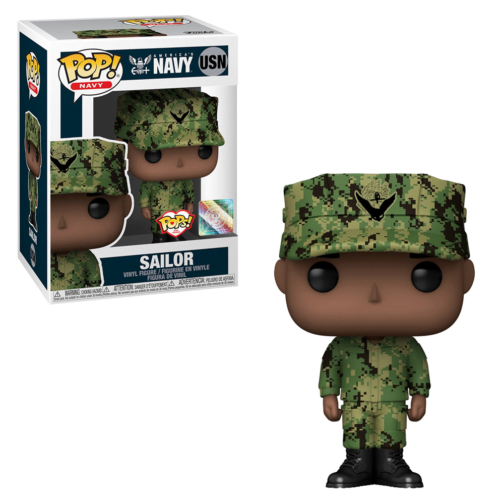 Funko POP! Pops! with Purpose: U.S. Navy - Working Uniform Male 1 Vinyl Figure (ONLINE ORDER ONLY)