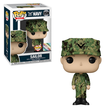 Funko POP! Pops! with Purpose: U.S. Navy - Working Uniform Female 1 Vinyl Figure (ONLINE ORDER ONLY)