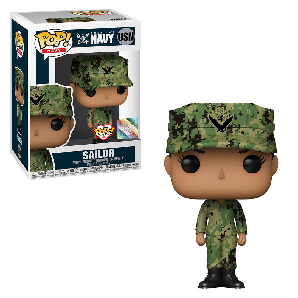 Funko POP! Pops! with Purpose: U.S. Navy - Working Uniform Female 2 Vinyl Figure (ONLINE ORDER ONLY)