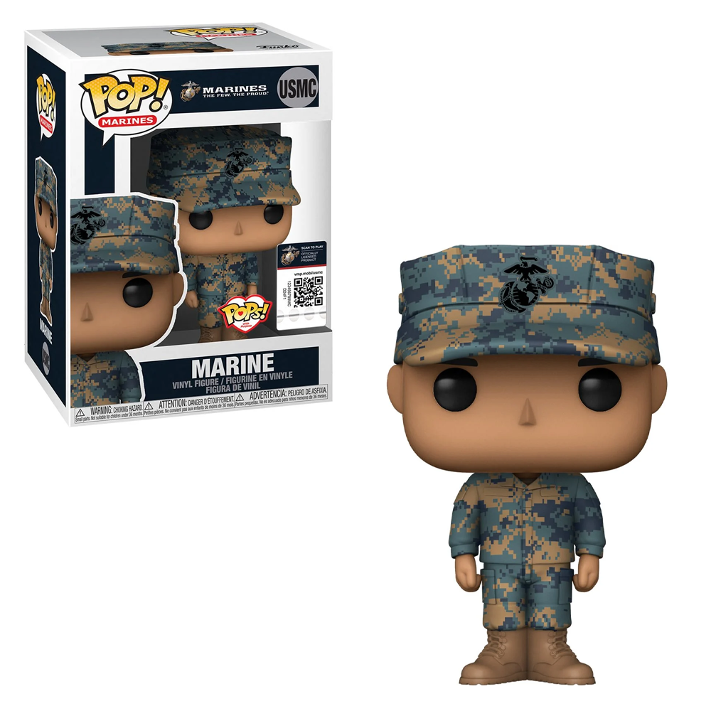 Funko POP! Pops! with Purpose: Military - Marine Male (Hispanic) Vinyl Figure (ONLINE ORDER ONLY)