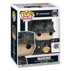 Funko POP! Pops! with Purpose: Military - Marine Female (Caucasian) Vinyl Figure (ONLINE ORDER ONLY)