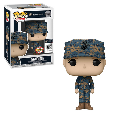 Funko POP! Pops! with Purpose: Military - Marine Female (Caucasian) Vinyl Figure (ONLINE ORDER ONLY)