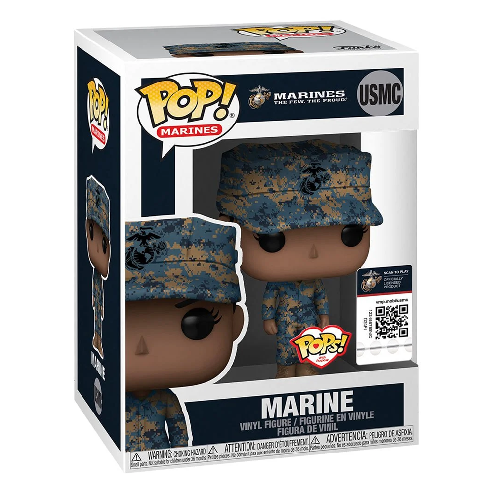 Funko POP! Pops! with Purpose: Military - Marine Female (African American) Vinyl Figure (ONLINE ORDER ONLY)