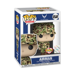 Funko POP! Pops! with Purpose: U.S. Air Force - Male 1 (Camo) Vinyl Figure (ONLINE ORDER ONLY)