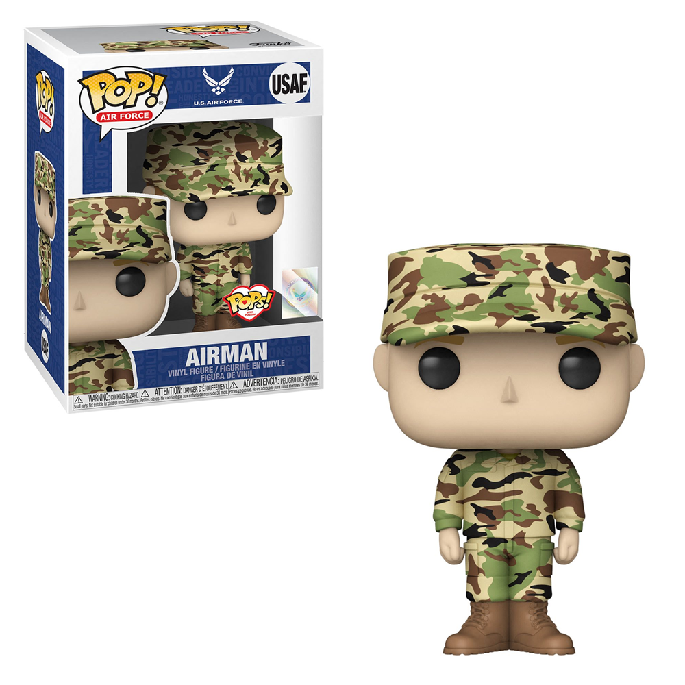 Funko POP! Pops! with Purpose: U.S. Air Force - Male 1 (Camo) Vinyl Figure (ONLINE ORDER ONLY)