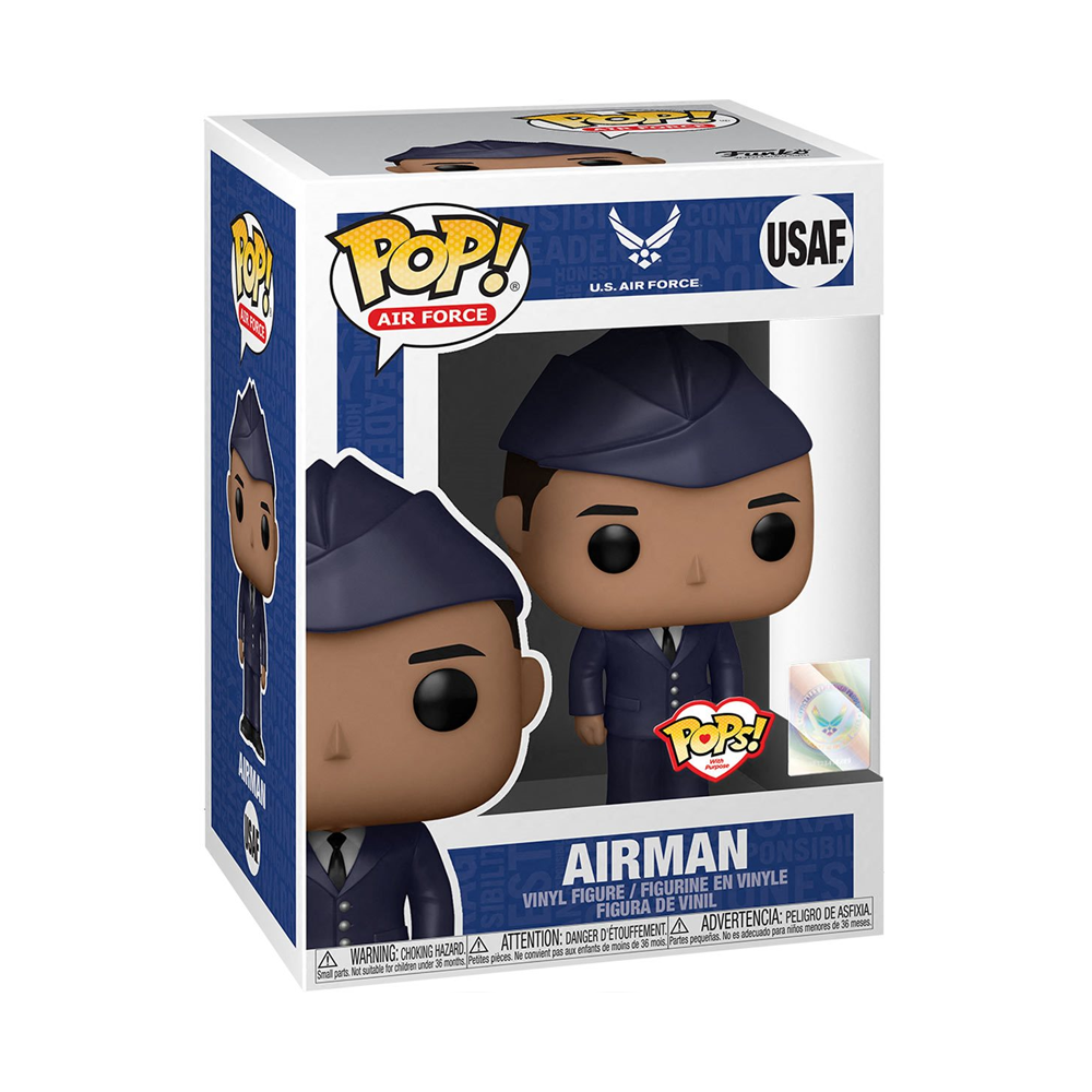 [PRE-ORDER] Funko POP! Pops! with Purpose: U.S. Air Force - Male 1 (Dress Blues) Vinyl Figure (ONLINE ORDER ONLY)
