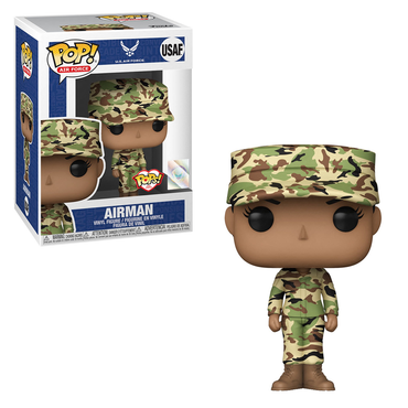 Funko POP! Pops! with Purpose: U.S. Air Force - Female 1 (Camo) Vinyl Figure (ONLINE ORDER ONLY)
