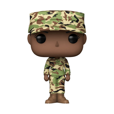 Funko POP! Pops! with Purpose: U.S. Air Force - Female 2 (Camo) Vinyl Figure (ONLINE ORDER ONLY)