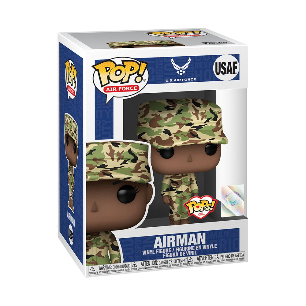 Funko POP! Pops! with Purpose: U.S. Air Force - Female 2 (Camo) Vinyl Figure (ONLINE ORDER ONLY)