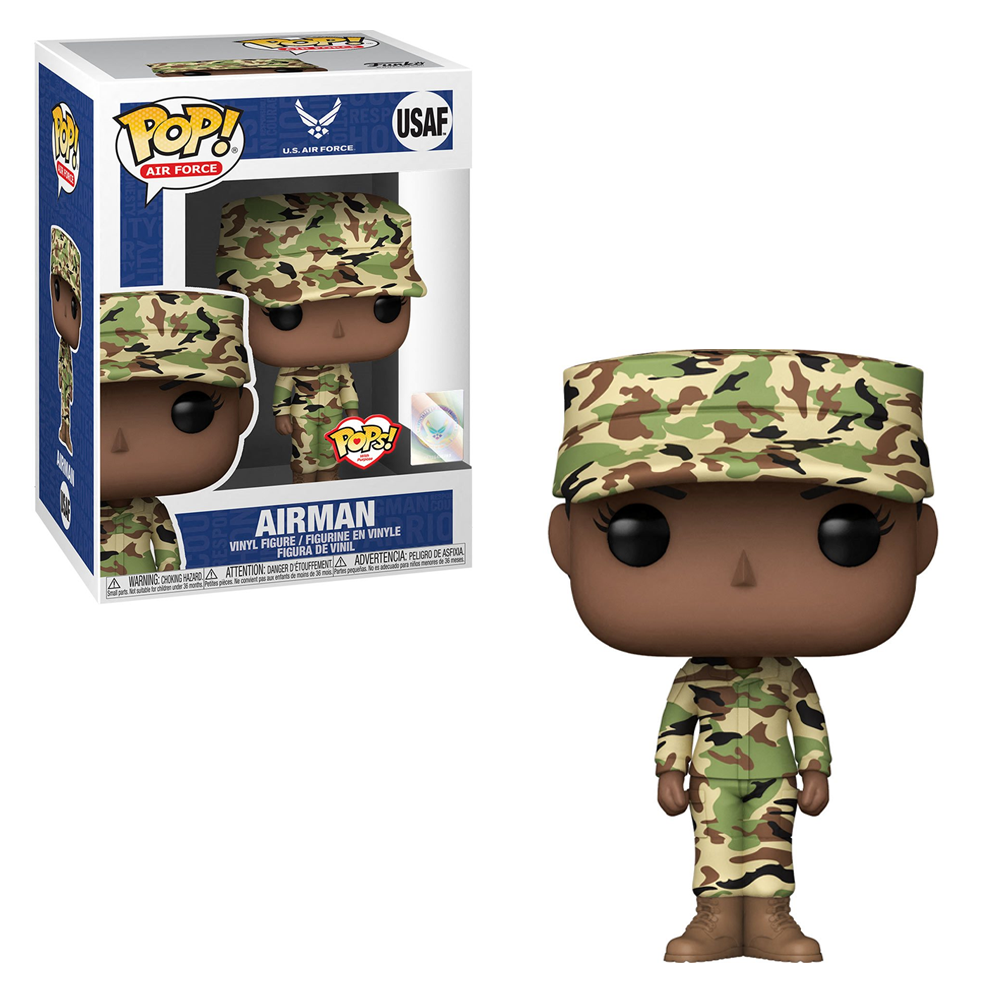 Funko POP! Pops! with Purpose: U.S. Air Force - Female 2 (Camo) Vinyl Figure (ONLINE ORDER ONLY)