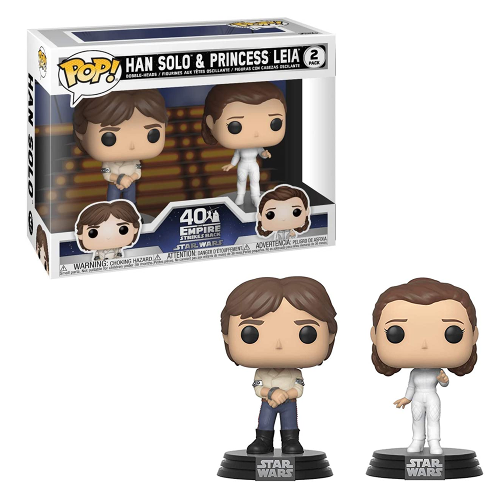 [PRE-ORDER] Funko POP! Star Wars - Han and Leia 2-Pack Vinyl Figure (ONLINE ORDER ONLY)