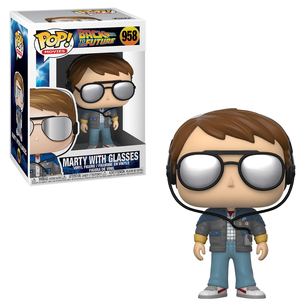 Funko POP! Back To The Future - Marty w/ Glasses Vinyl Figure #958 (ONLINE ORDER ONLY)