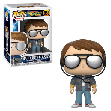Funko POP! Back To The Future - Marty w/ Glasses Vinyl Figure #958 (ONLINE ORDER ONLY)