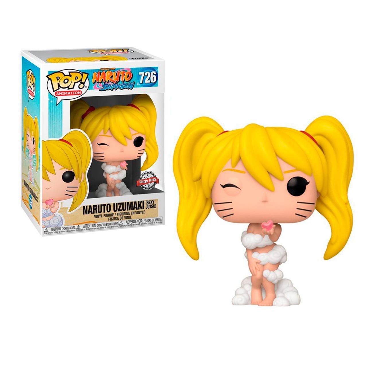 Funko POP! Naruto Shippuden - Naruto Uzumaki (Sexy Jutsu) Vinyl Figure #726 Special Edition Exclusive [READ DESCRIPTION] (ONLINE ORDER ONLY)