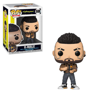 Funko POP! Cyberpunk 2077 - V-Male Vinyl Figure #588 (ONLINE ORDER ONLY)
