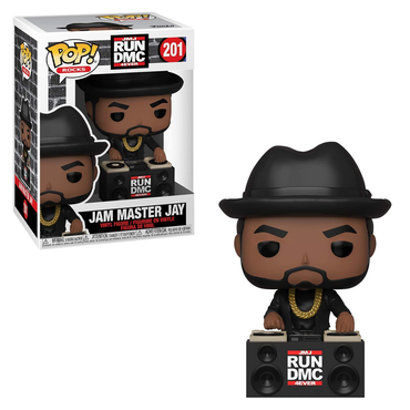Funko POP! Run DMC - Jam Master Jay Vinyl Figure #201 (ONLINE ORDER ONLY)